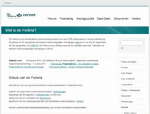 Tablet Screenshot of federa.org